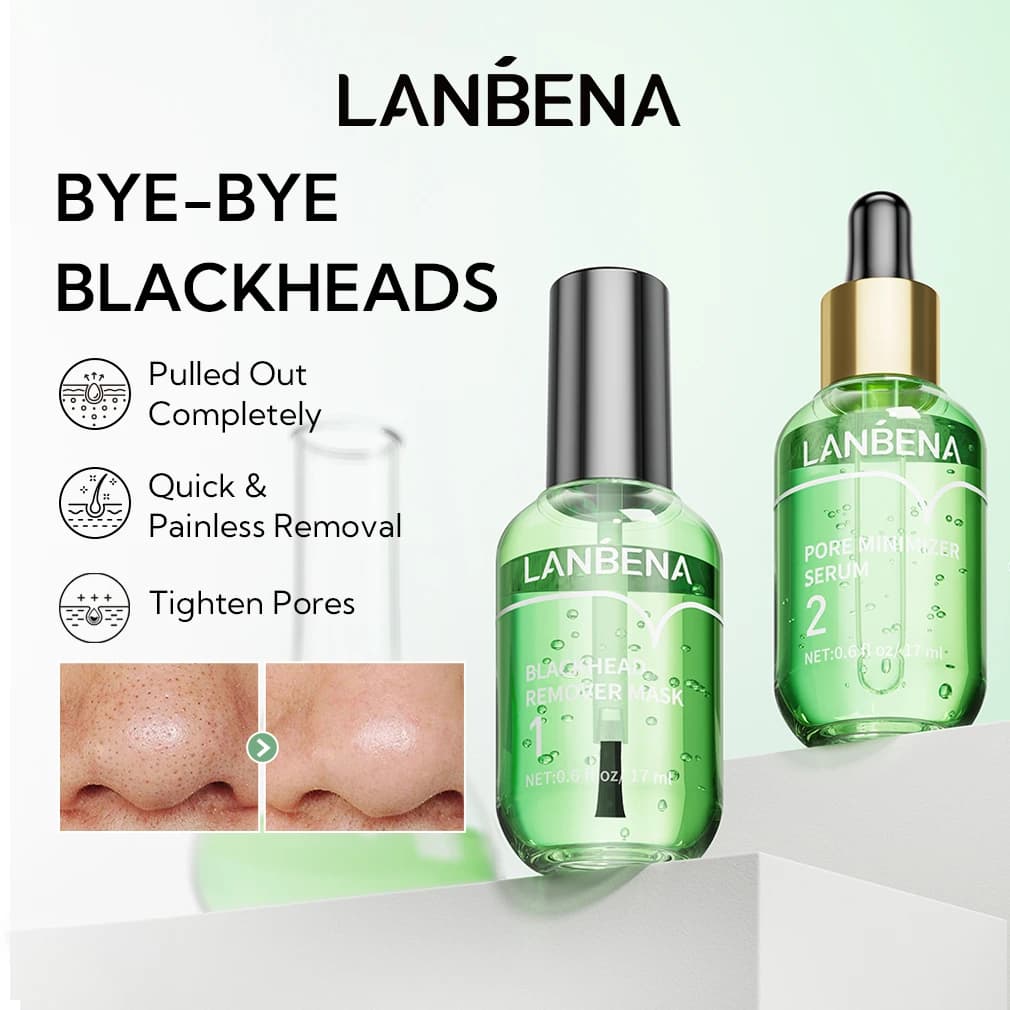 LANBENA - Kit Masque Points Noirs + Serum - 1