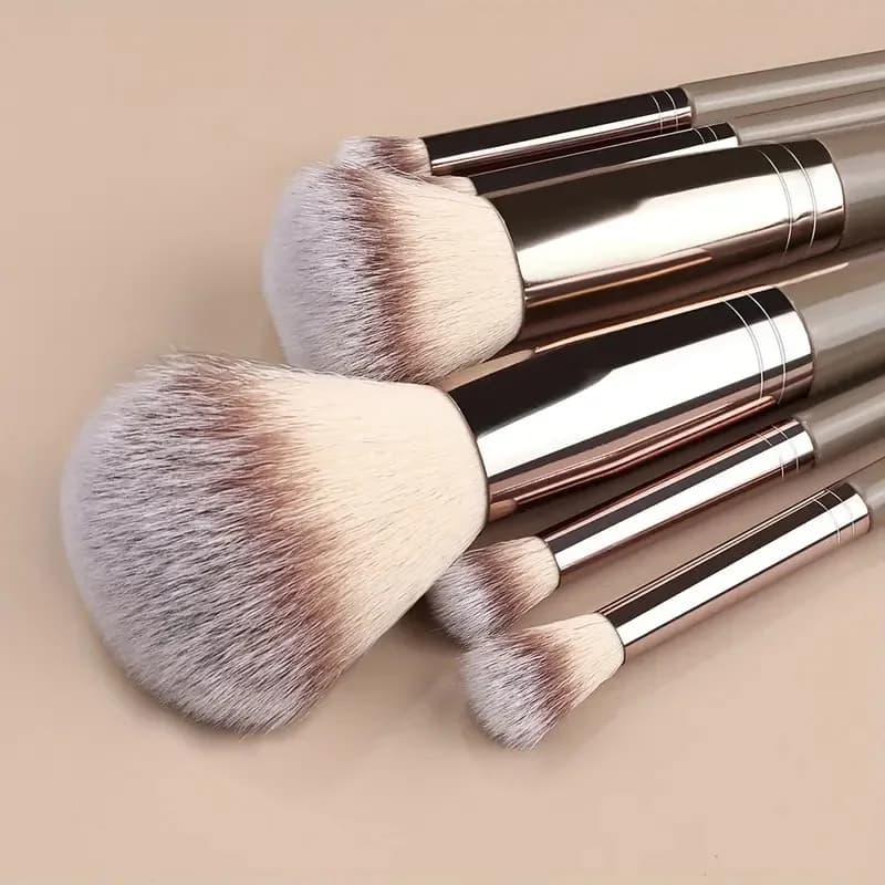 Premium Premium Makeup Brushes Set Soft Fluffy Beauty Cosm - 4