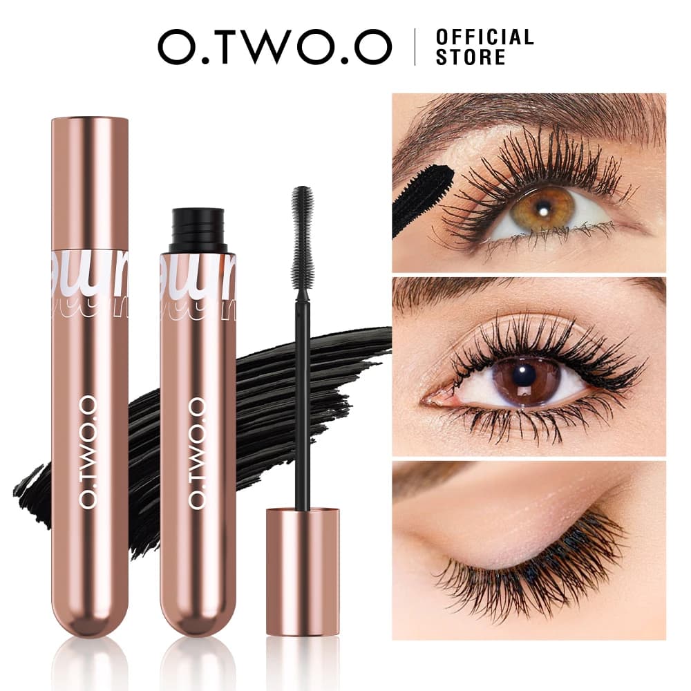 O.TWO.O - Mascara Waterproof 4D Fibres de Soie Volumateur Allongeant - teinte sélectionnée