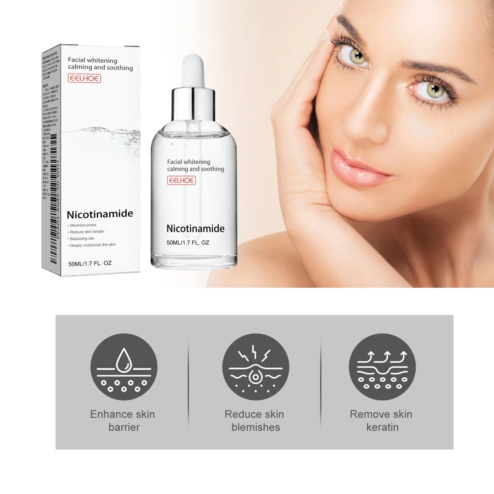 Niacinamide Niacinamide Facial Serum: fades acne marks, hydrat - 2