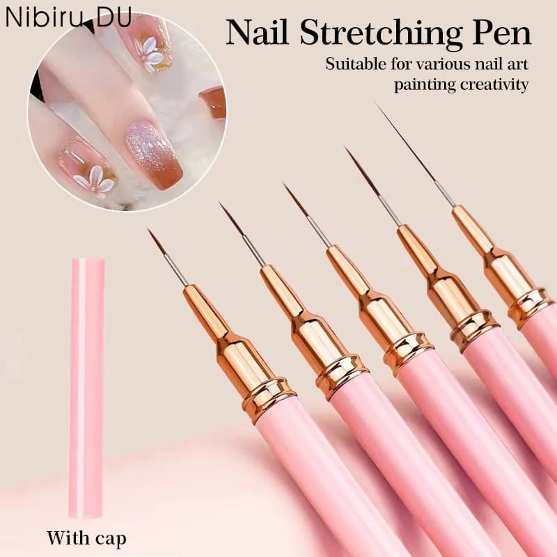 Nail Nail Art Liner Brush Set UV Gel Nail Brushes Kits  - 2