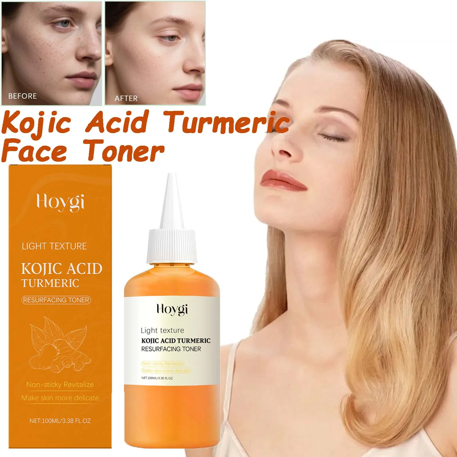 Brightening Brightening Kojic Acid Turmeric Toner Soothing Hyd - 2