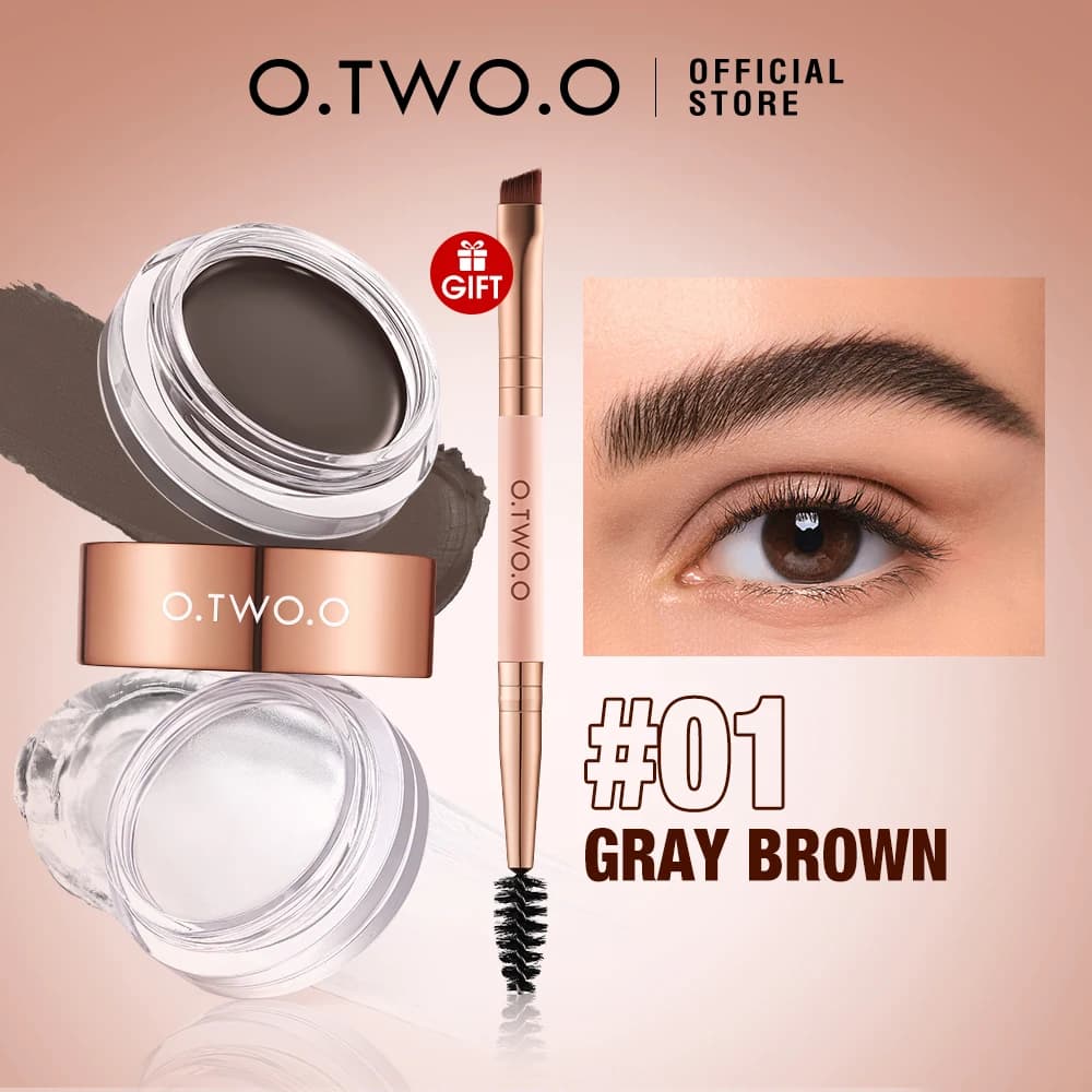 O.TWO.O - Crème Sourcils 2-en-1 Longue Tenue - teinte sélectionnée