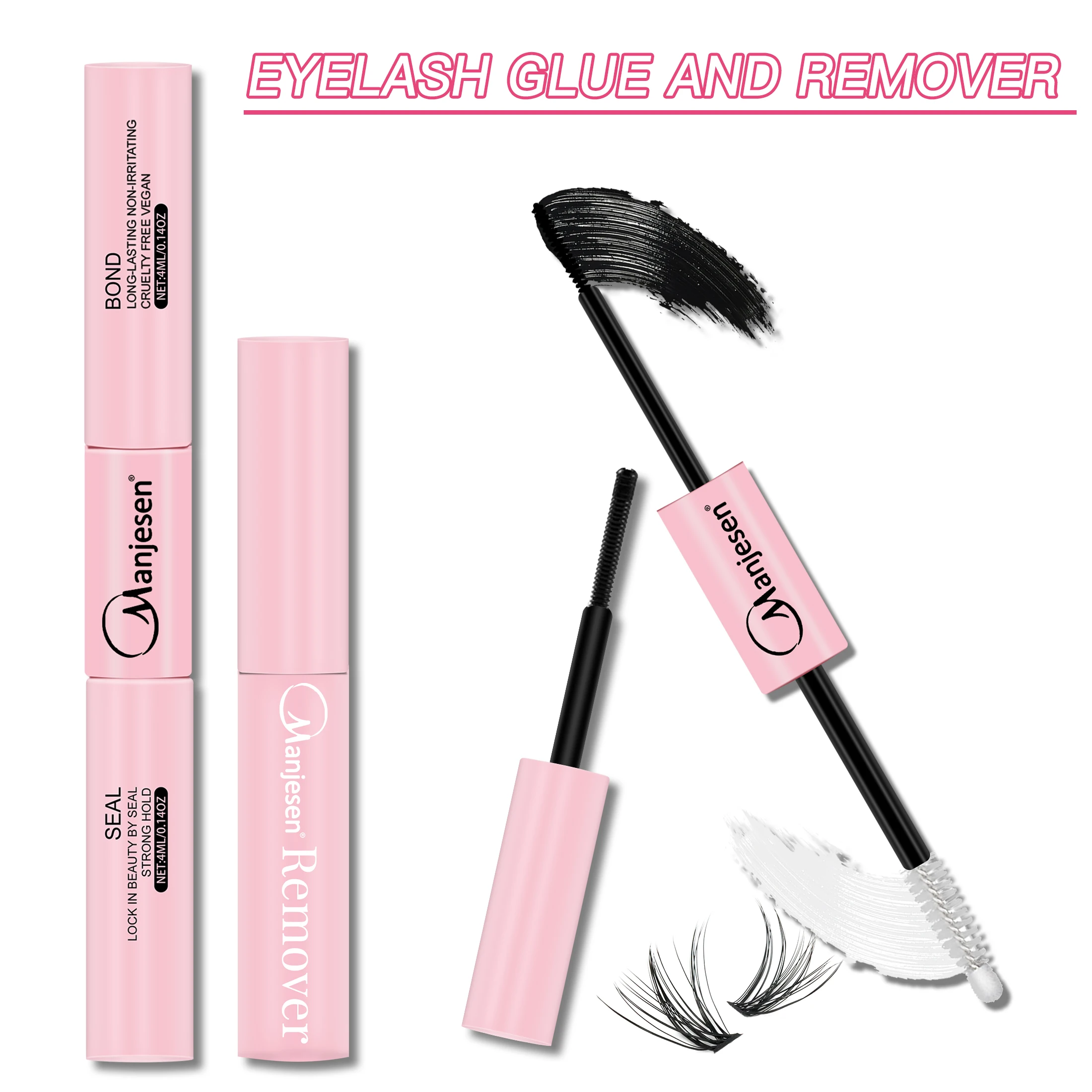 Lash Lash Makeup set Bond and Seal Individual Lashes Gl - 2