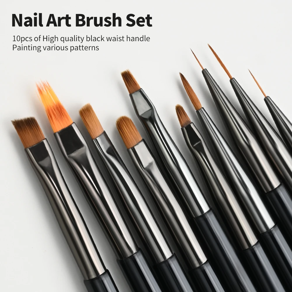 Nail Nail Art Pen Brush UV Gel DIY Painting Liner Pen S - 2