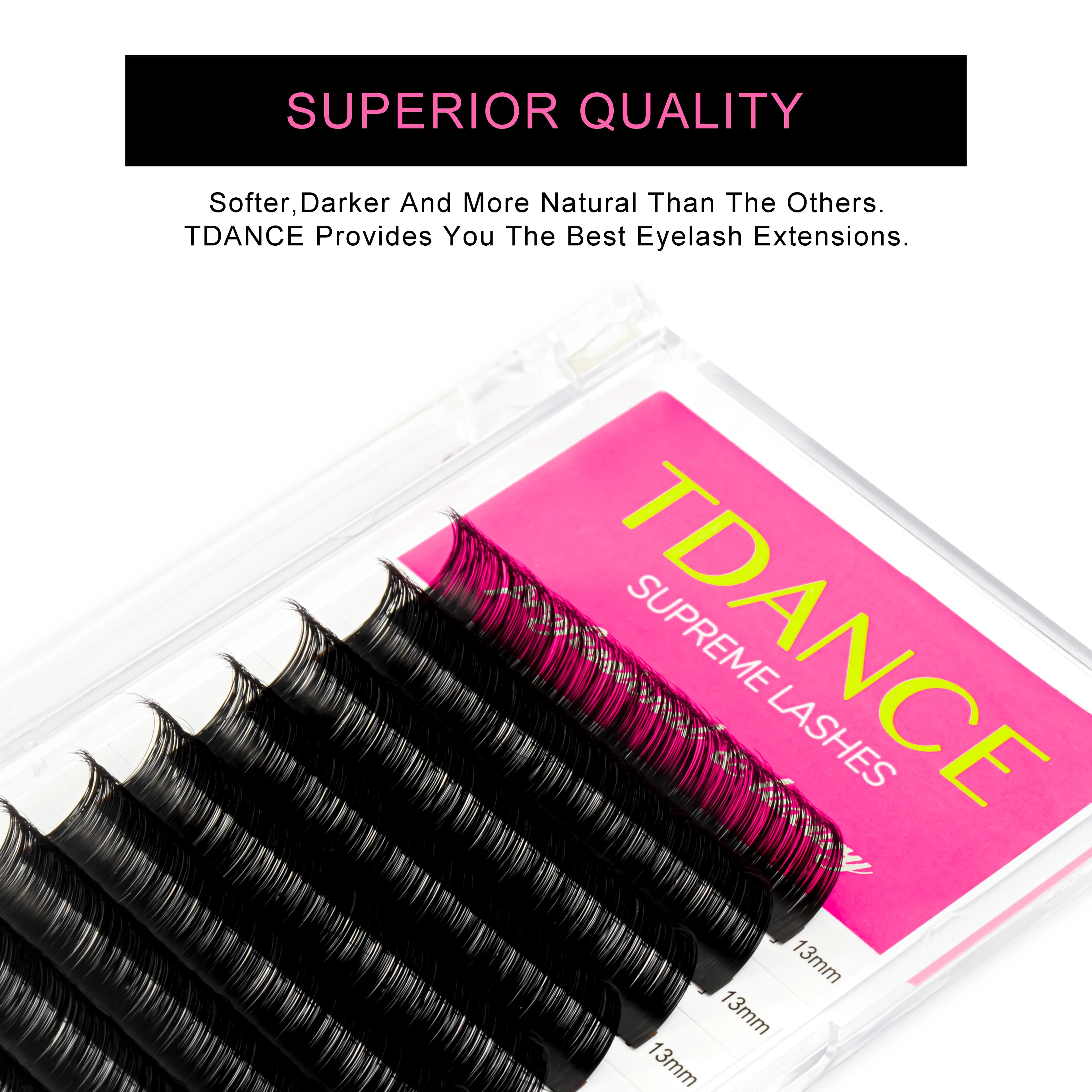 TDANCE TDANCE Faux mink individual eyelash lashes maquiag - 2