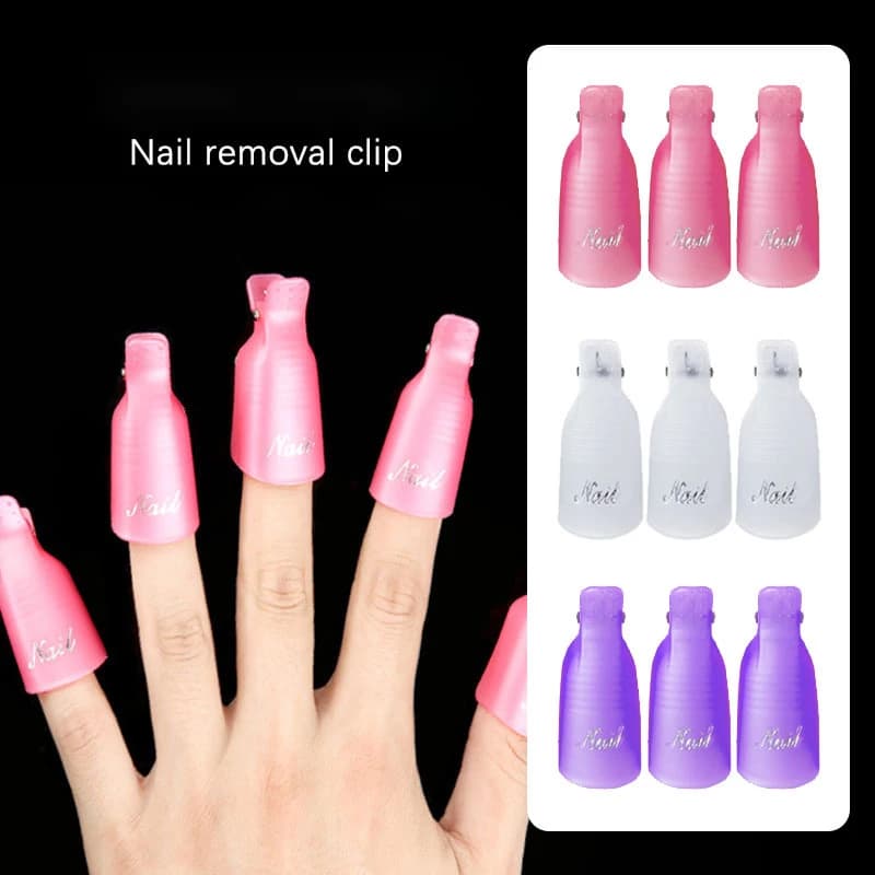 /bag Nail Acrylic Removal Clip for Remove UV LED G - 2