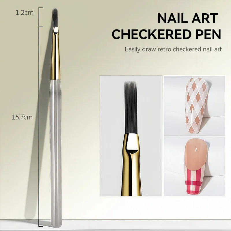 Professional Professional Nail Art Brush Tip Painting Drawing C - 3