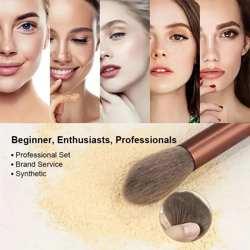 Makeup Makeup Brush Set Soft Fluffy Professiona Cosmetic  - 4