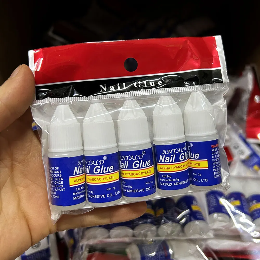 Super Super Strong Nail Bond Glue Acrylic Tips & Rhinest - teinte sélectionnée