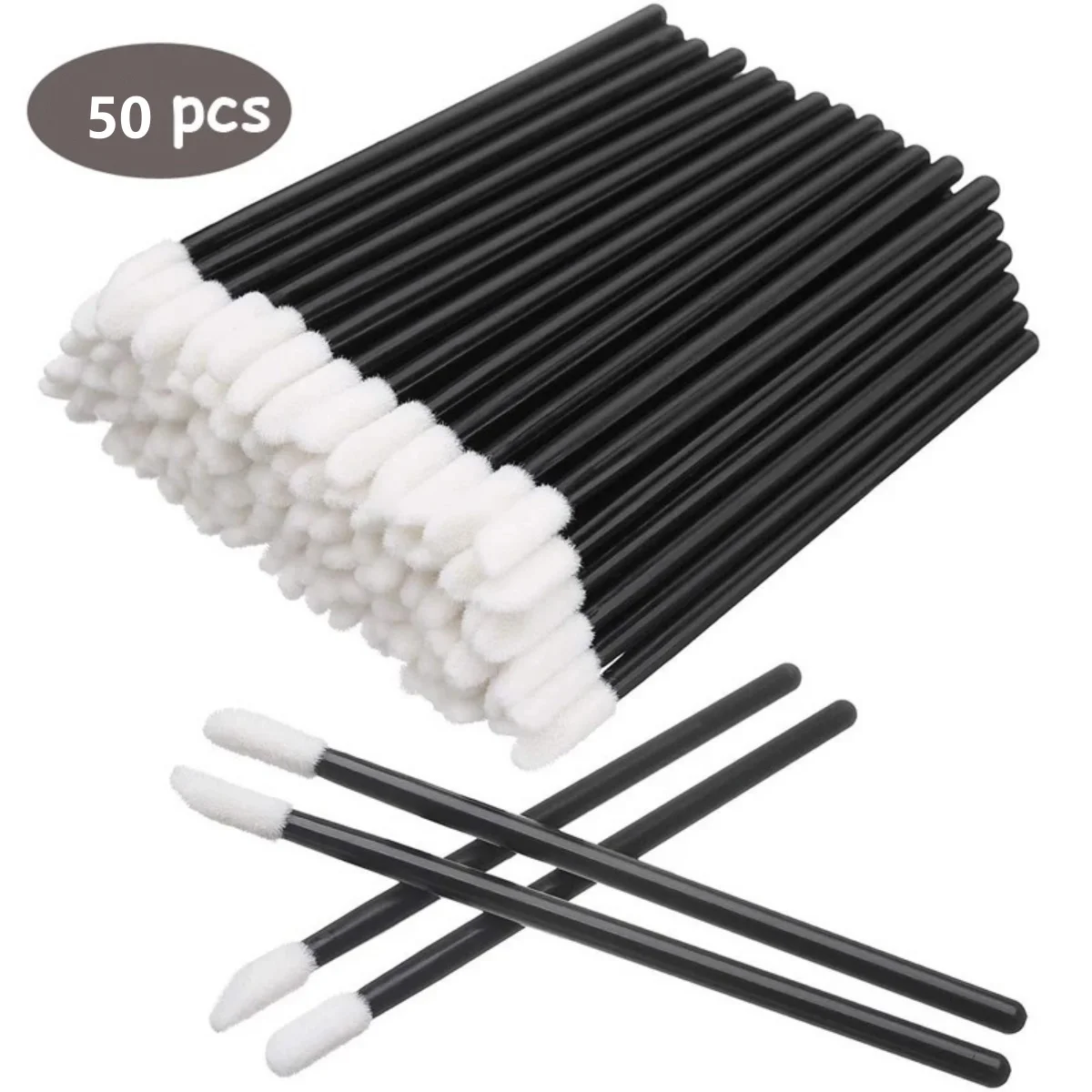 50/100 Sposable Lip Brush Eyelash Makeups Microbru - 2
