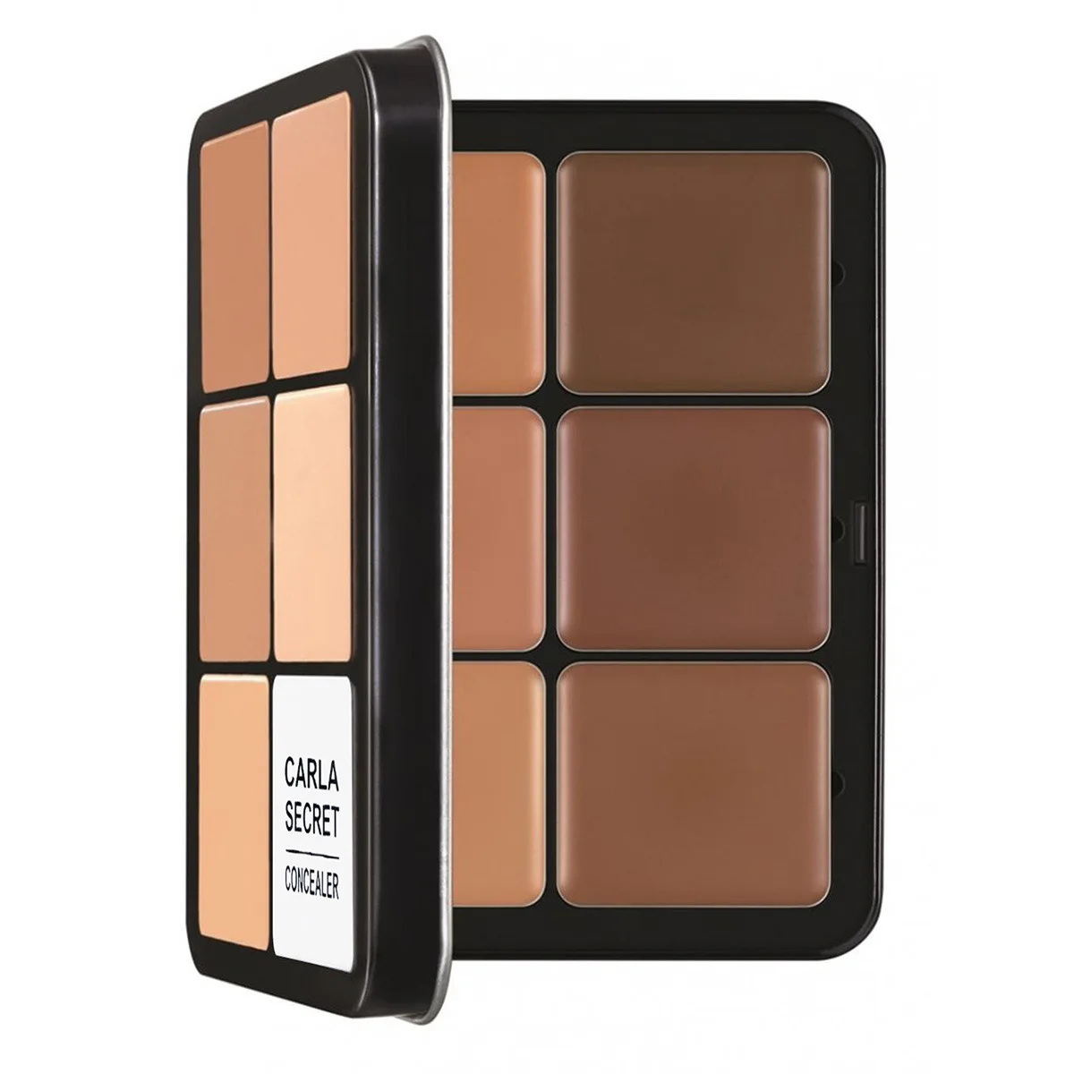 12 Color concealer Palette Matte Phosphor Outline  - 4