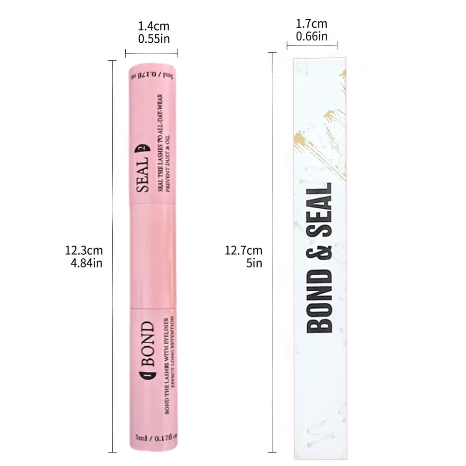 Lash Lash Bond and Seal 10ml Individual Lashes Glue and - 4