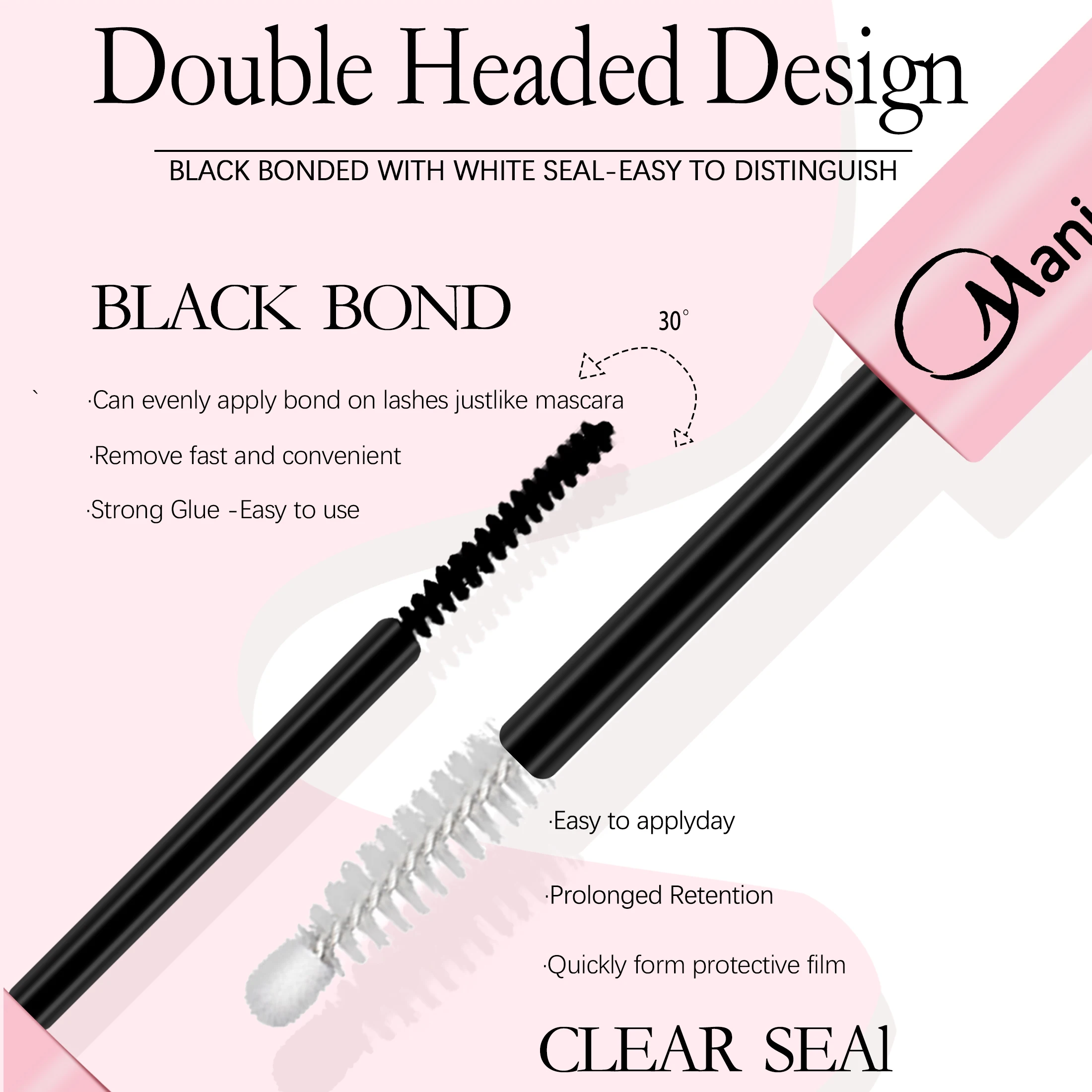 Lash Lash Makeup set Bond and Seal Individual Lashes Gl - 3