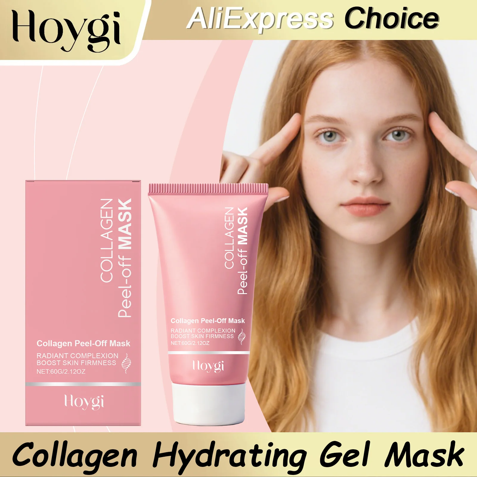 HOYGI HOYGI Collagen Facial Mask Nicotinamide Peel Off M - 2