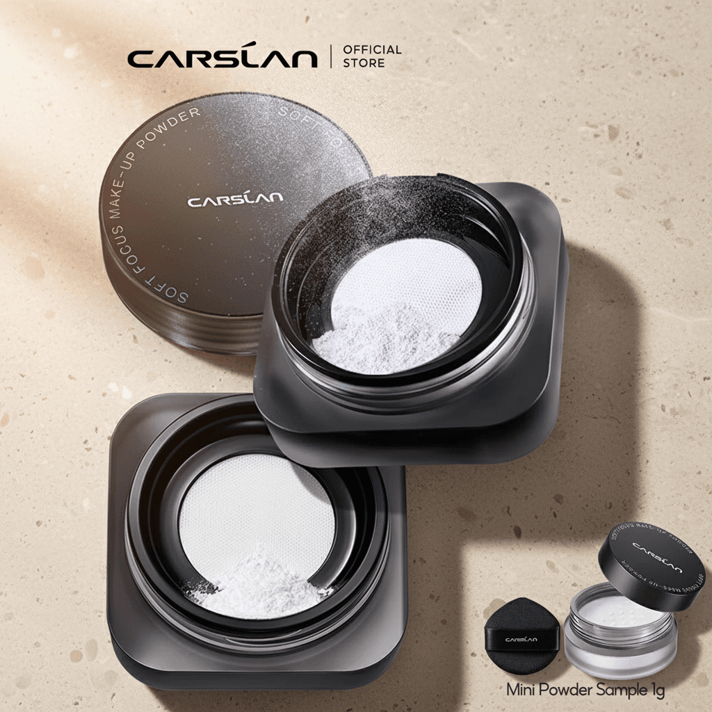 CARSLAN Poudre Libre Translucide Fixatrice Mate