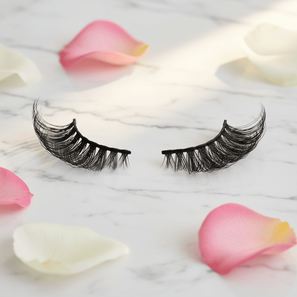 Notre Sélection - Faux Cils Effilés Courbe DD Faux Vison - 1