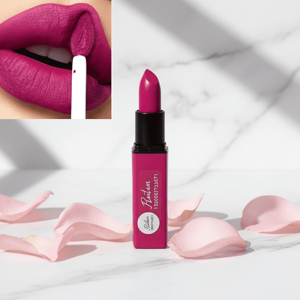 Samt-Matt Wasserfester Lippenstift – 18 Nuancen - 1