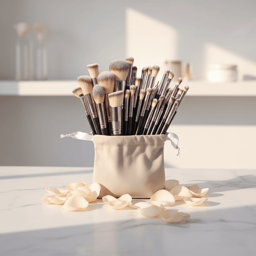 MAANGE - Professionelles Make-up-Pinselset für den Teint - 1