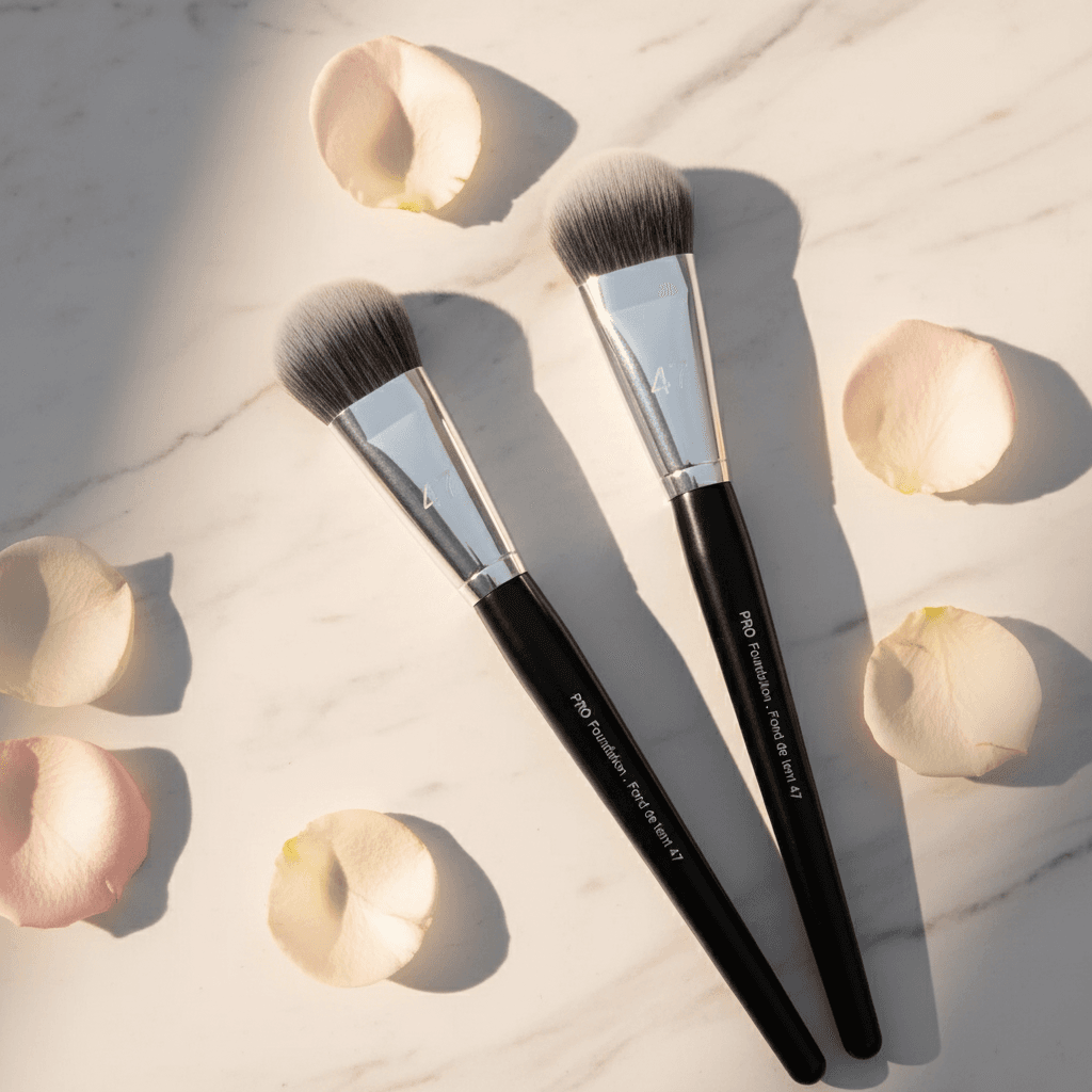 Professional Bevel-Angled Foundation Brush - 1