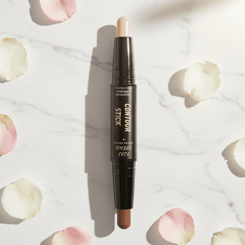 Stick Contorno, Base de Maquillaje y Corrector Doble Punta - 1