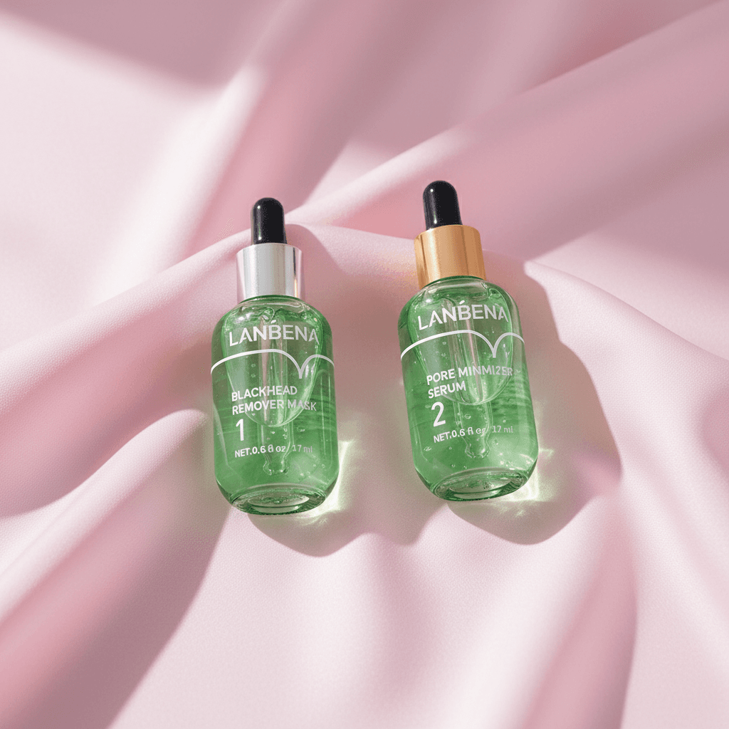 LANBENA - Kit Masque Points Noirs + Serum