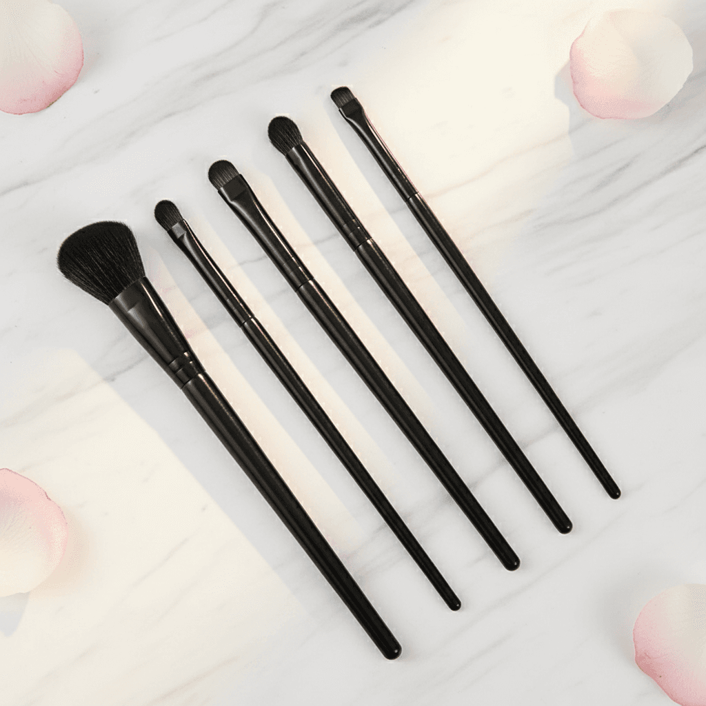 Set de Pinceaux Maquillage Yeux Professionnels Doux - 1