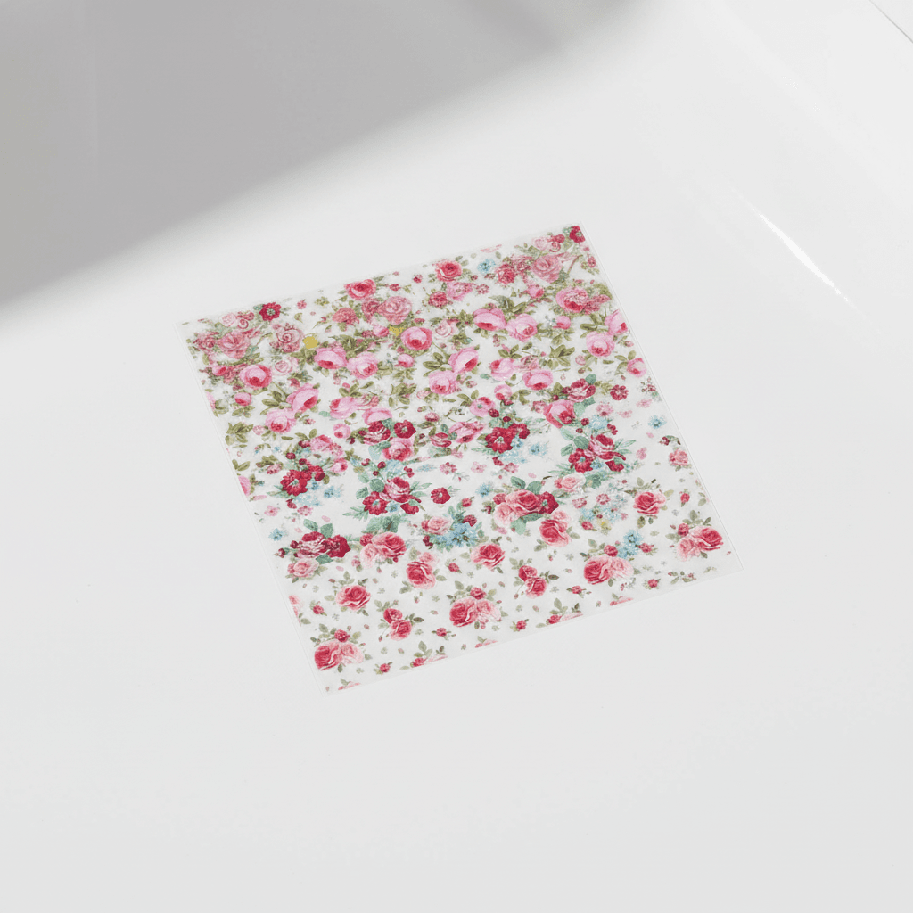 Stickers Transfert Ongles - Motifs Floraux & Ciel Étoilé - 10 feuilles - 1