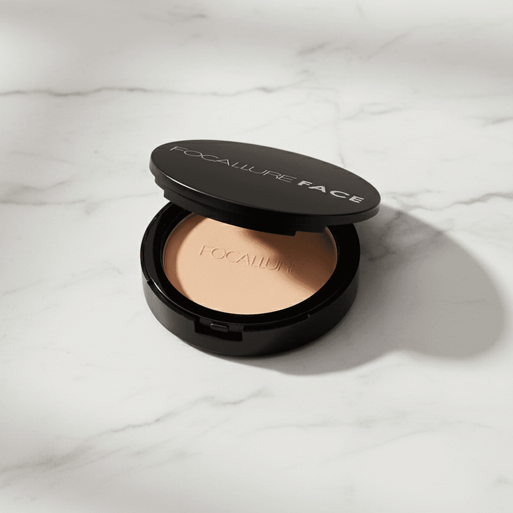 FOCALLURE - Poudre Compacte Matifiante Éclat Naturel - 2