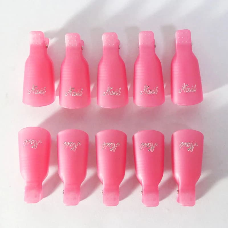 /bag Nail Acrylic Removal Clip for Remove UV LED G - teinte sélectionnée